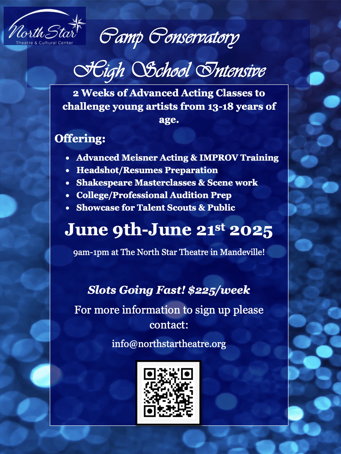 North Star Summer Theatre Camp 2025